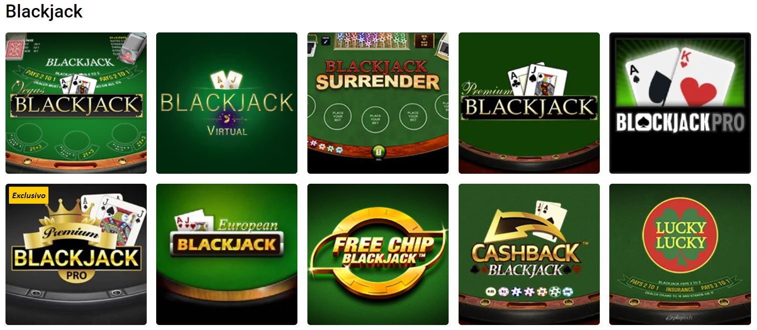 To play blackjack in online casinos you must first register.