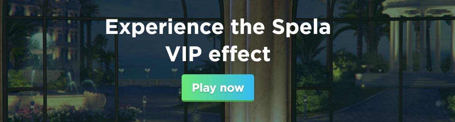 The VIP section is one of the most visited within the spela casino portal.
